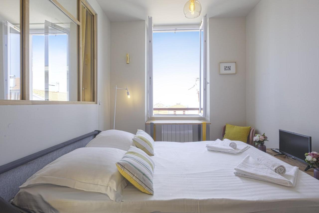 Apartament Charming 1Br Flat With Sea View At The Heart Of Biarritz - Welkeys Zewnętrze zdjęcie